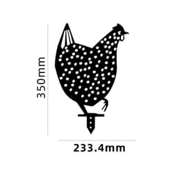 image-Chicken Yard Art Outdoor Garden Back Yard Gazon Stakes Hen Yard Decor