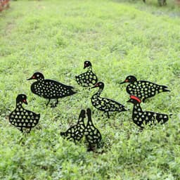 image-Chicken Yard Art Outdoor Garden Back Yard Gazon Stakes Hen Yard Decor