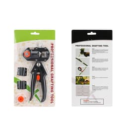 image-Garden Grafting Pruner Set Farming Fruit Tree Pruning Shears Scissor Vaccination Plant Tree Cutting Machine Tape Dropshipping