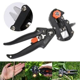 image-Garden Grafting Pruner Set Farming Fruit Tree Pruning Shears Scissor Vaccination Plant Tree Cutting Machine Tape Dropshipping