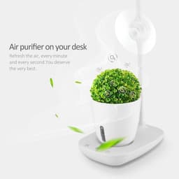 image-Intelligent Plant Growth Box with Table Lamp