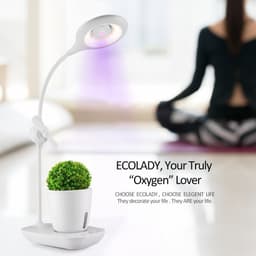 image-Intelligent Plant Growth Box with Table Lamp