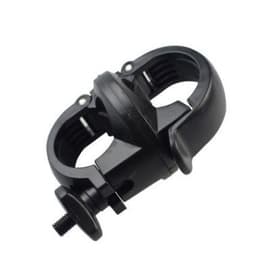 image-Zoom 3 gear strong light LED flashlight focusing outdoor bike mountain bike lamp 18500 AAA battery