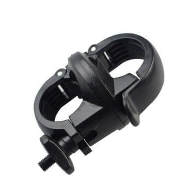 image-Zoom 3 gear strong light LED flashlight focusing outdoor bike mountain bike lamp 18500 AAA battery