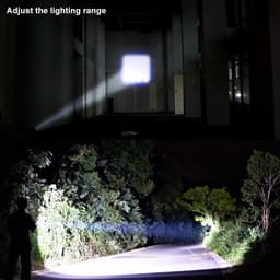 image-Daily carrying mini telescopic COB glare aluminum alloy LED flashlight