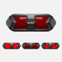 image-Motorcycle helmet warning light Taillight