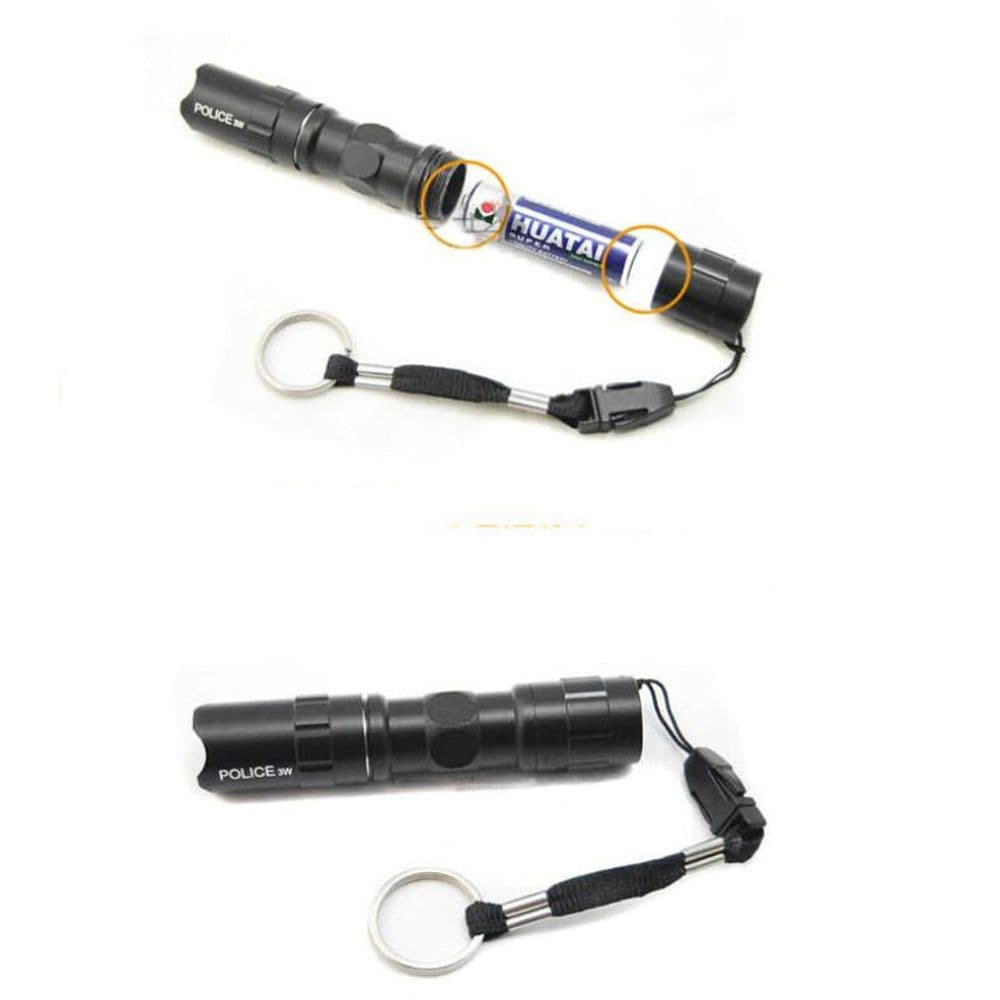 image-Mini aluminum alloy led light flashlight