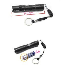 image-Mini aluminum alloy led light flashlight