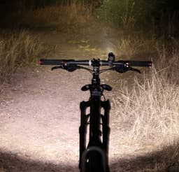 image-Bicycle light night riding rechargeable flashlight