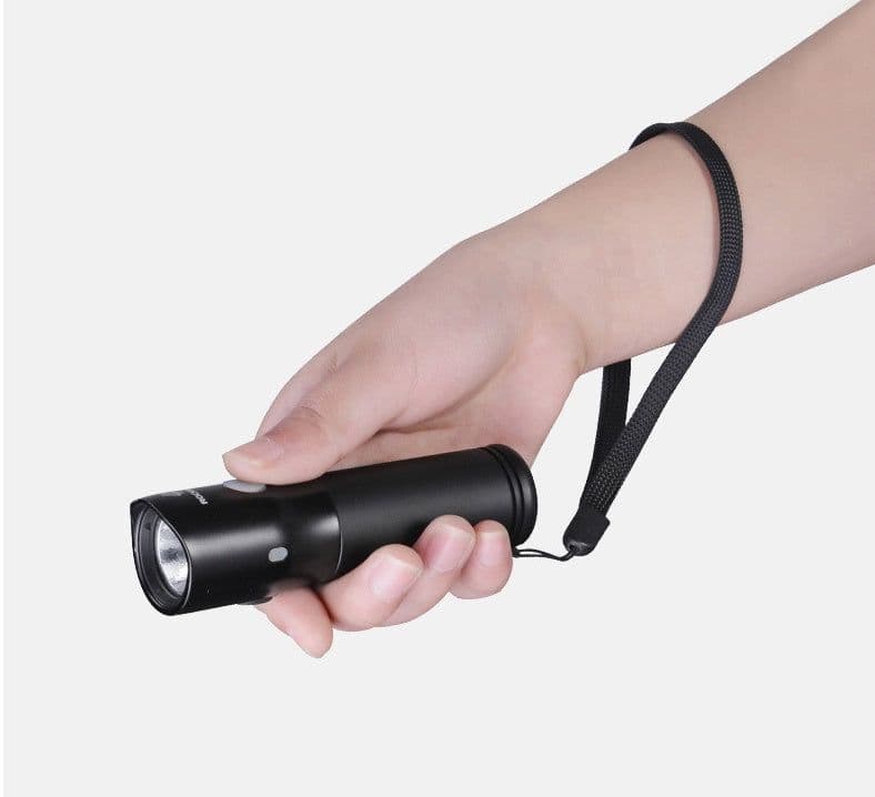 image-Bicycle light night riding rechargeable flashlight