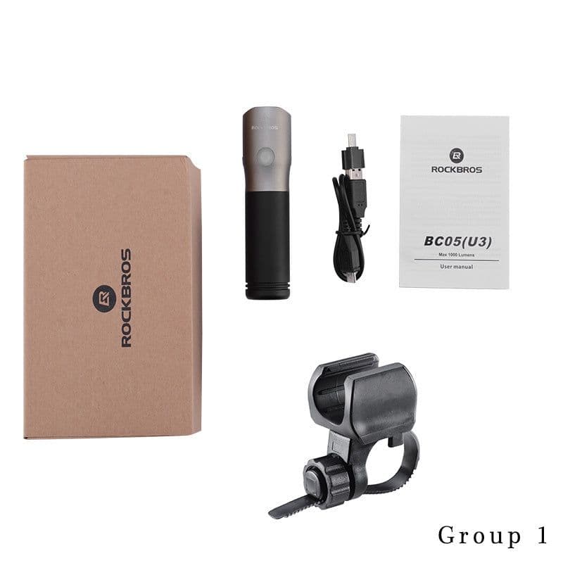 image-Rock brothers bicycle headlight