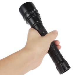 image-Aluminum alloy strong light rechargeable deep-diving flashlight