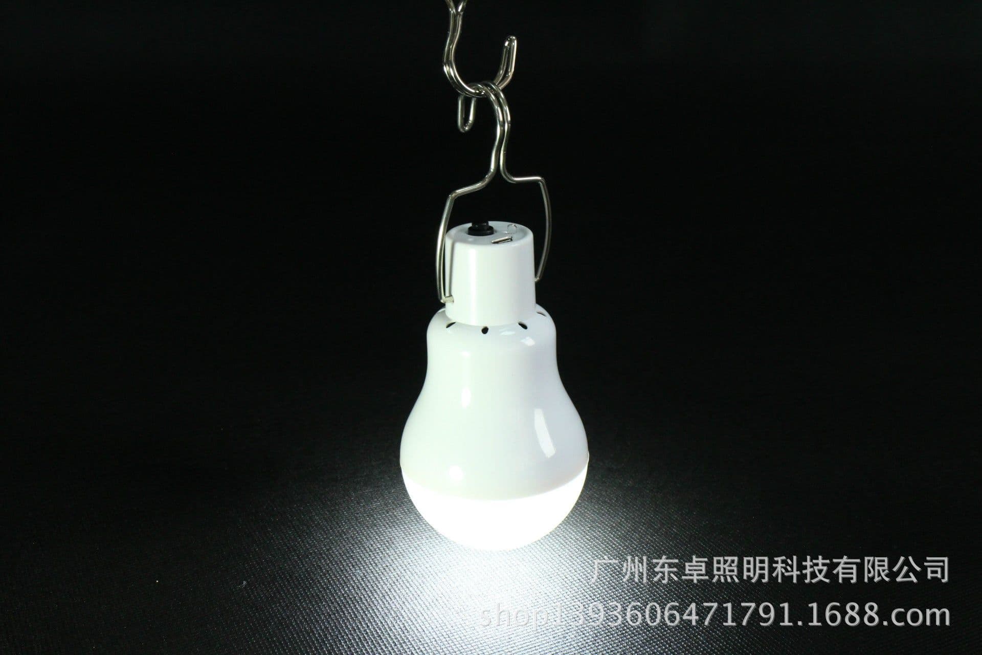 image-Solar LED outdoor working light patent camp lamp camping tent lamp household portable charging lamp