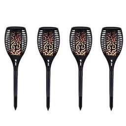 image-LED Solar Flame Flickering Lawn Lamps Led Torch Light Realistic Dancing Flame Light Waterproof Outdoor Garden Decor Flame Lamp