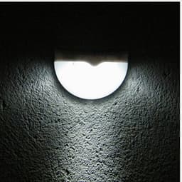 image-Solar wall lamp semi-circle LED solar wall lamp fence lamp solar energy semi-circle light control wall