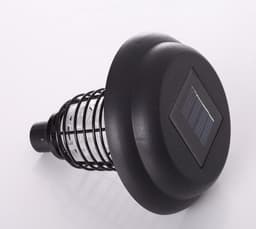 image-Solar Led Rechargeable Anti-Mosquito Lamp Electronic Fly Bug Zapper Insect Pest Uv Trap Outdoor Garden Lawn Lamp