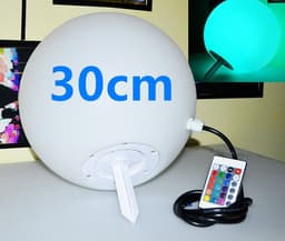 image-Luminous Ball Lamp Outdoor Colorful Waterproof Decorative Ball Lamp
