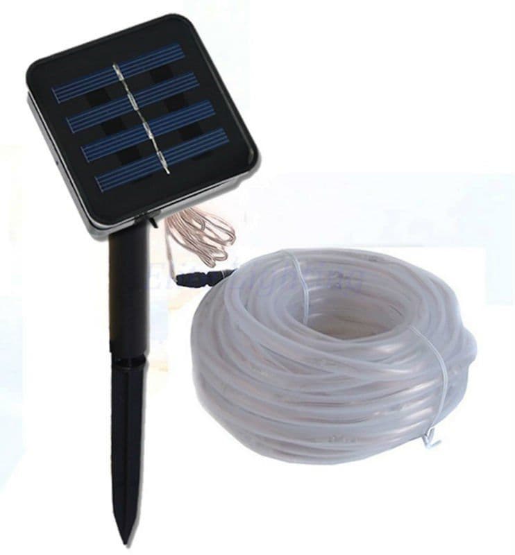 image-Solar tube lamp string LED copper wire