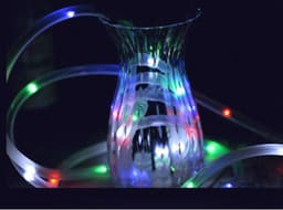 image-Solar tube lamp string LED copper wire