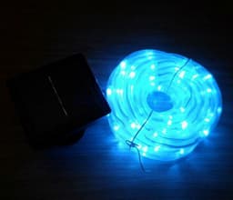 image-Solar tube lamp string LED copper wire