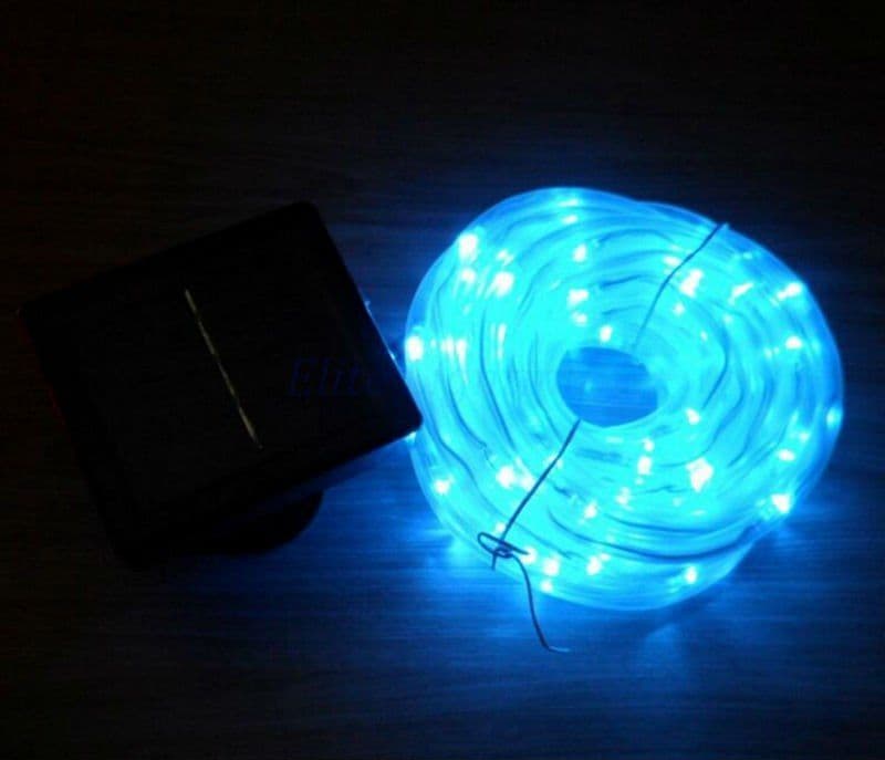image-Solar tube lamp string LED copper wire