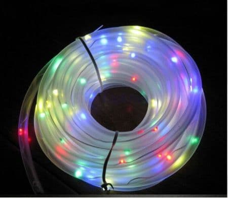 image-Solar tube lamp string LED copper wire