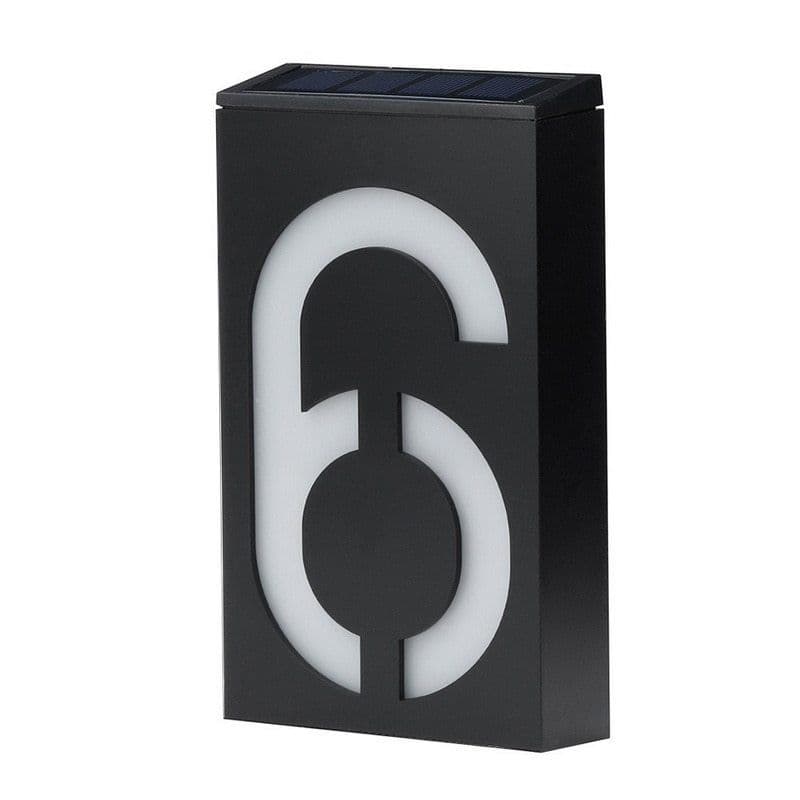 image-Solar Powered House Number