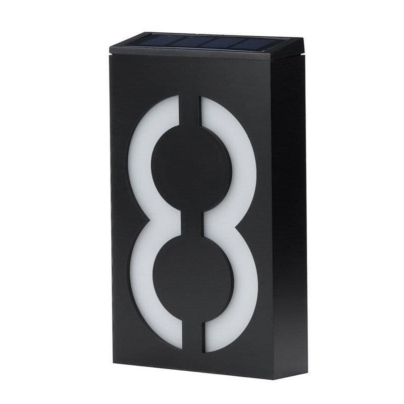 image-Solar Powered House Number