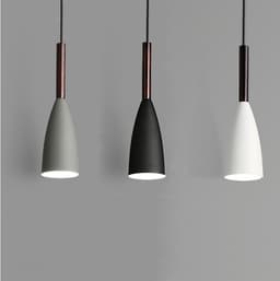 image-Nicolai, Nordic Inspired Pendant Light in Black, Blue, Green and White