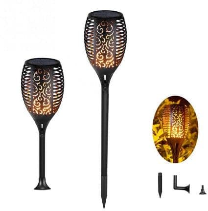 image-LED Waterproof Solar Torch Light Lamp Outdoor Landscape Decoration Garden Lawn Light