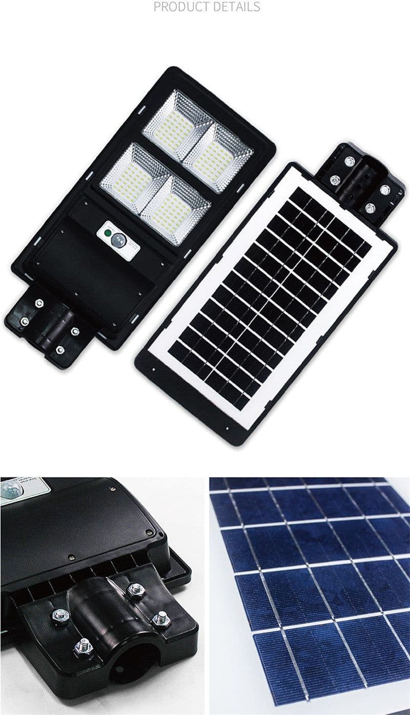 image-Waterproof solar integrated LED light