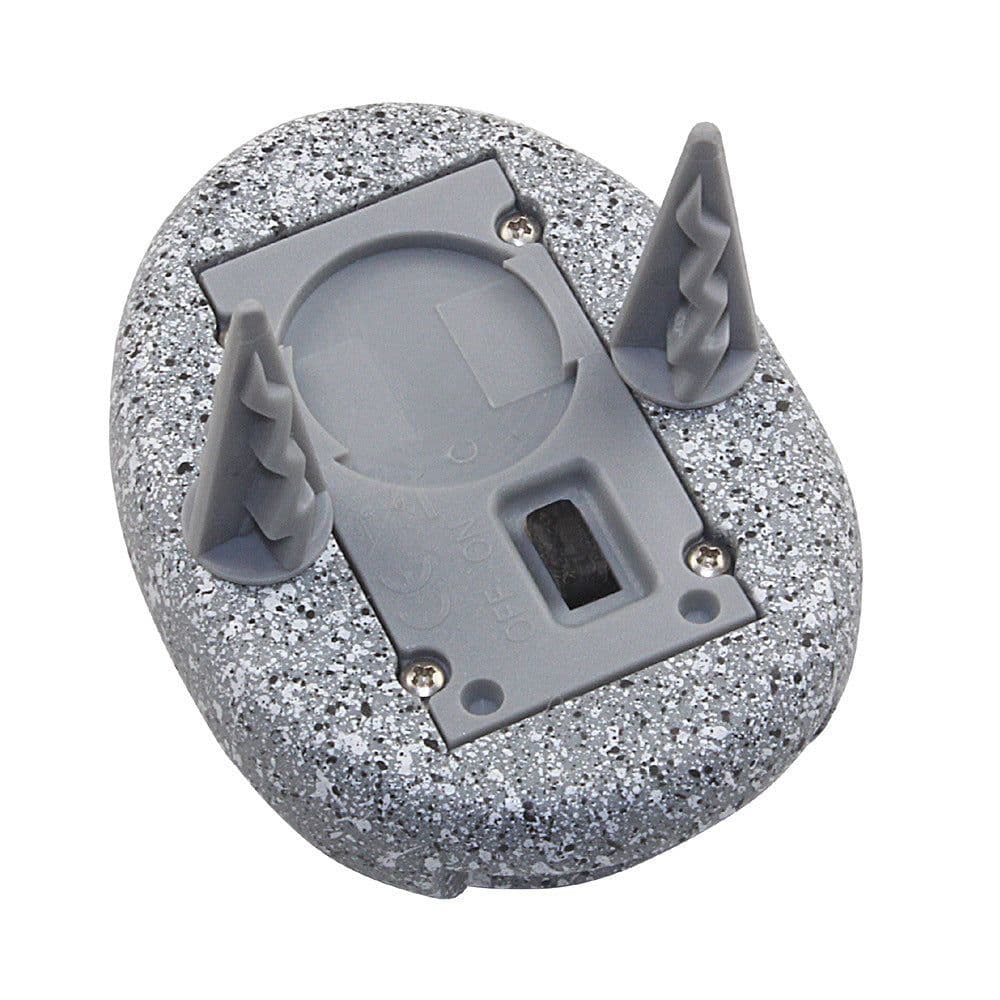 image-Solar Waterproof Outdoor Cobble Stone Lamp Decoration for Lawn Yard