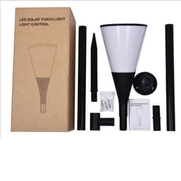 image-Flame torch outdoor induction wall light