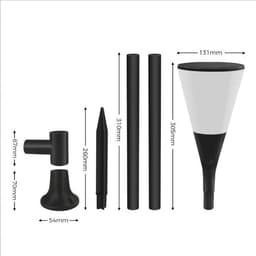 image-Flame torch outdoor induction wall light