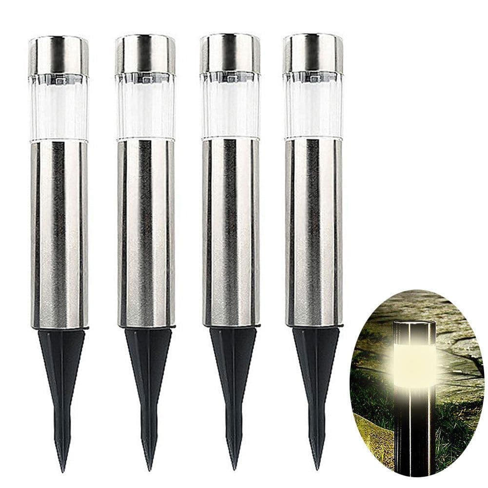 image-Solar cylindrical lawn light