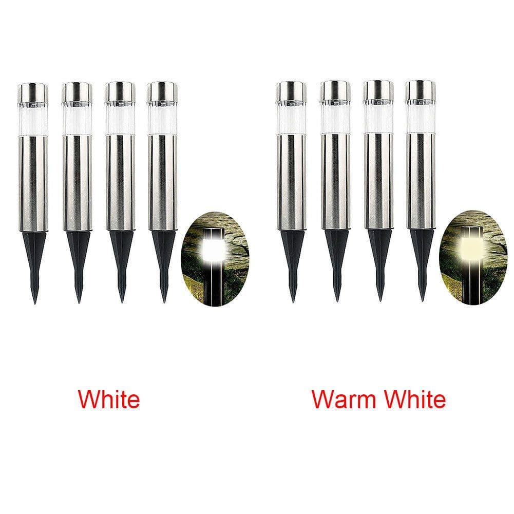 image-Solar cylindrical lawn light