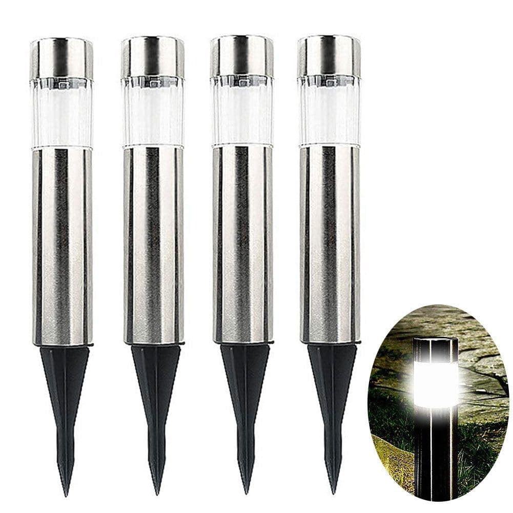 image-Solar cylindrical lawn light