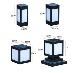image-Solar garden lights, landscape lawn wall headlights, waterproof garden lights, plug-in lights