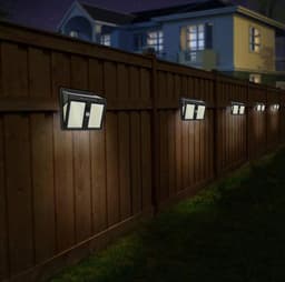 image-Light Control Waterproof Solar Wall Light