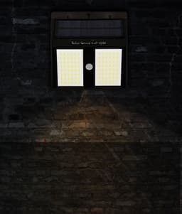 image-Light Control Waterproof Solar Wall Light
