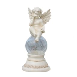 image-Garden balcony angel solar light