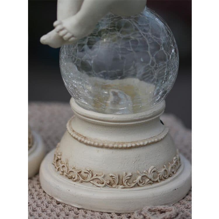 image-Garden balcony angel solar light