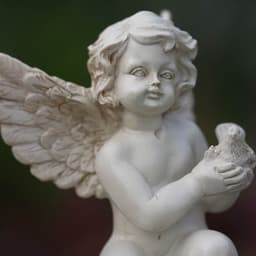image-Garden balcony angel solar light