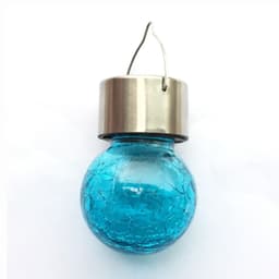 image-Solar cracked glass pendant light