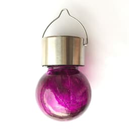 image-Solar cracked glass pendant light