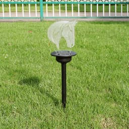 image-Waterproof Solar Acrylic Lawn Light