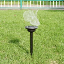 image-Waterproof Solar Acrylic Lawn Light