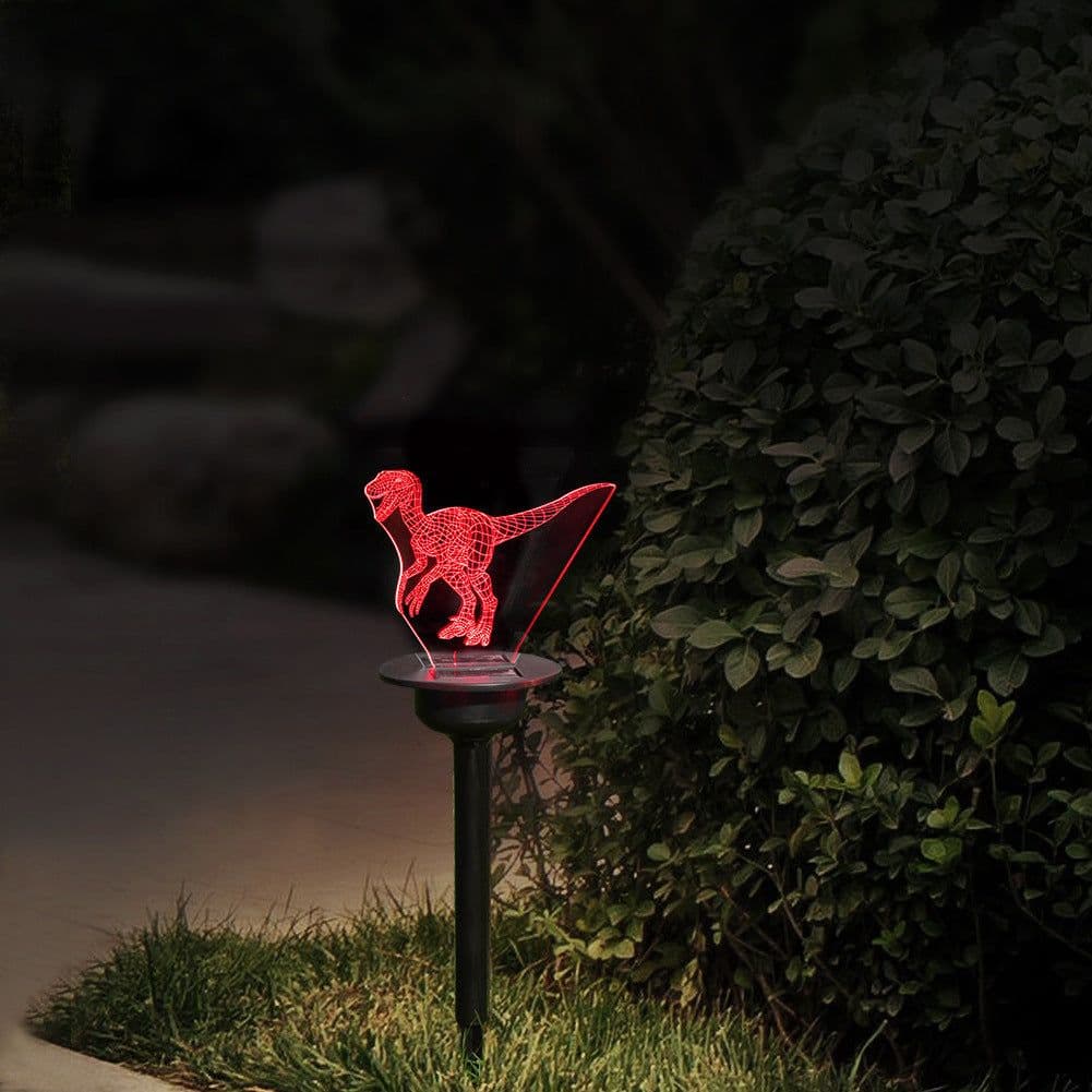 image-Waterproof Solar Acrylic Lawn Light