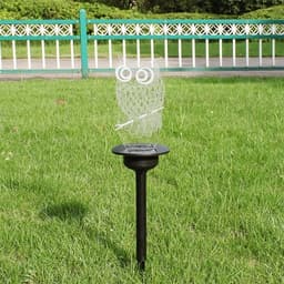 image-Waterproof Solar Acrylic Lawn Light