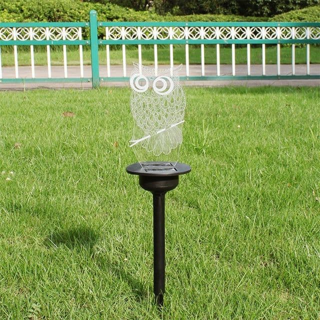 image-Waterproof Solar Acrylic Lawn Light